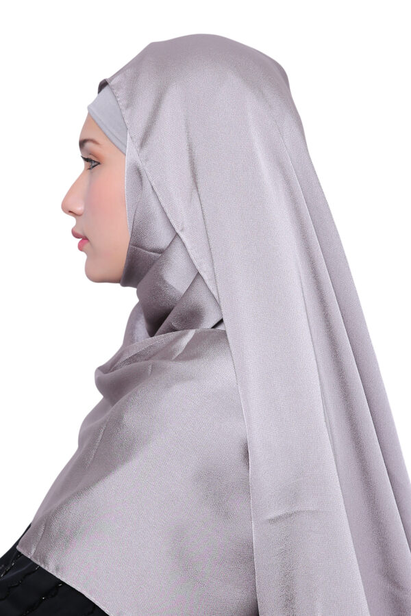 Bubble Satin (Grey)