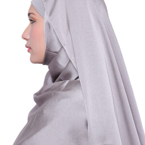 Bubble Satin (Grey)