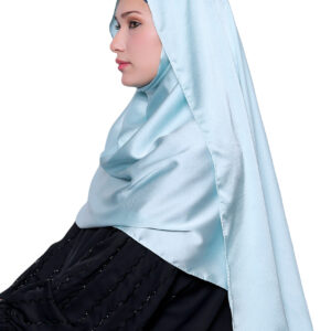 Bubble Satin (Ice blue)