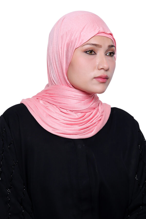 Jersey Hijab (Baby pink) - Image 2