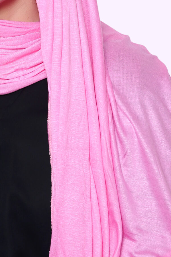 Jersey Hijab (Pink) - Image 3