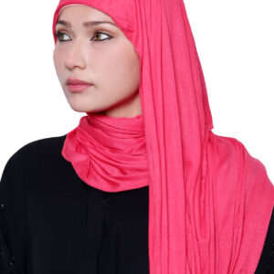 Jersey Hijab (Hot pink)