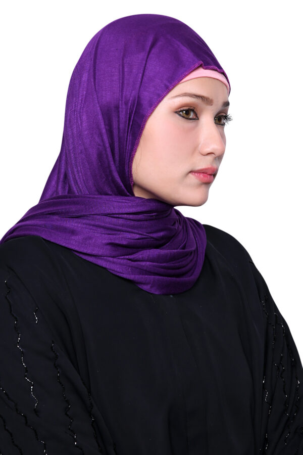 Jersey Hijab (Purple)