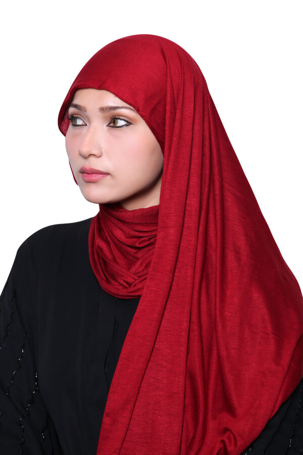 Jersey Hijab (Maroon)