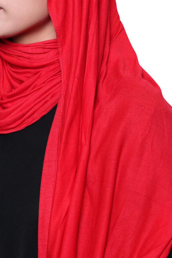 Jersey Hijab (Red) - Image 2