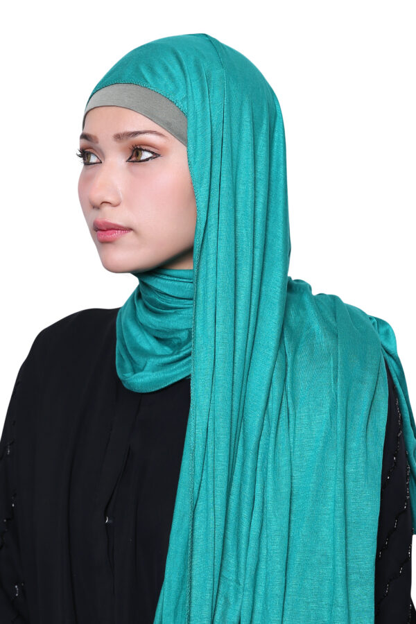 Jersey Hijab (Green) - Image 4
